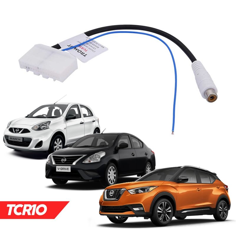 chicote para camera de re nissan kicks march versa tcr10 tromot