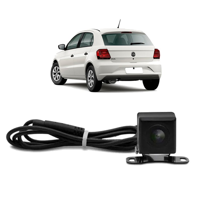 camera de re estacionamento universal tripla visao 170 kx3