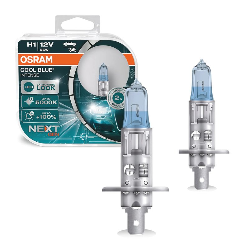 lampada cool blue h1 next gen 5000k efeito led osram par