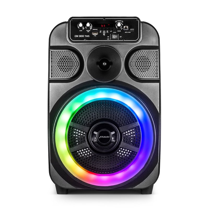 caixa de som multiuso bluetooth cm300 tws frahm 1