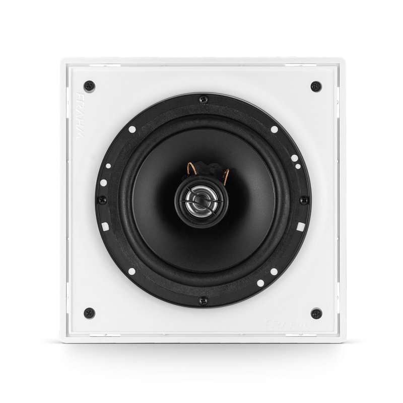 arandela quadrada branca 6 6cx 50w rms frahm peca