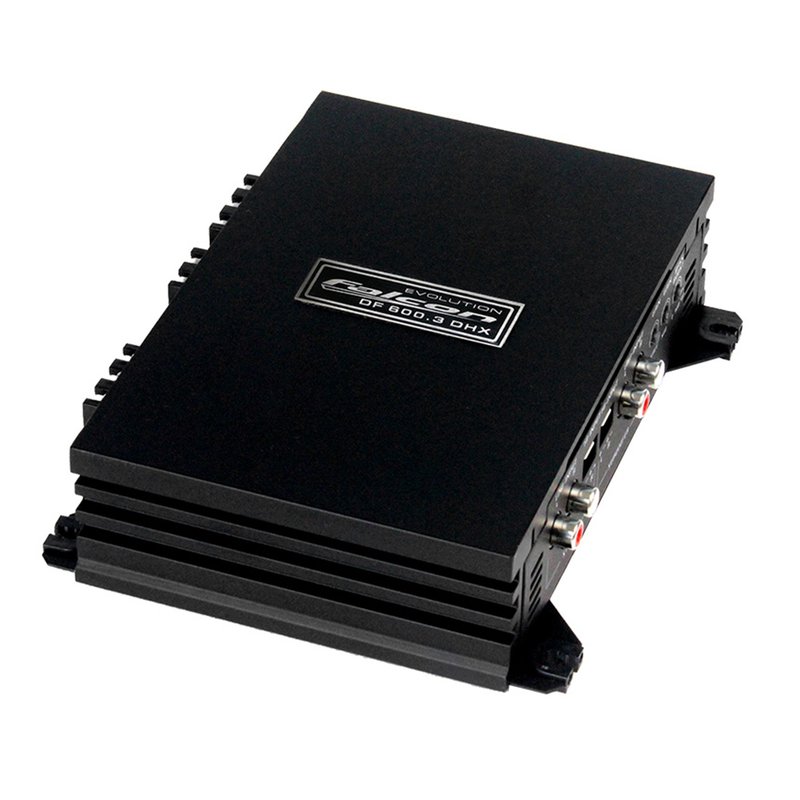 amplificador 600w rms 3 canais df 600 3 dhx falcon 2