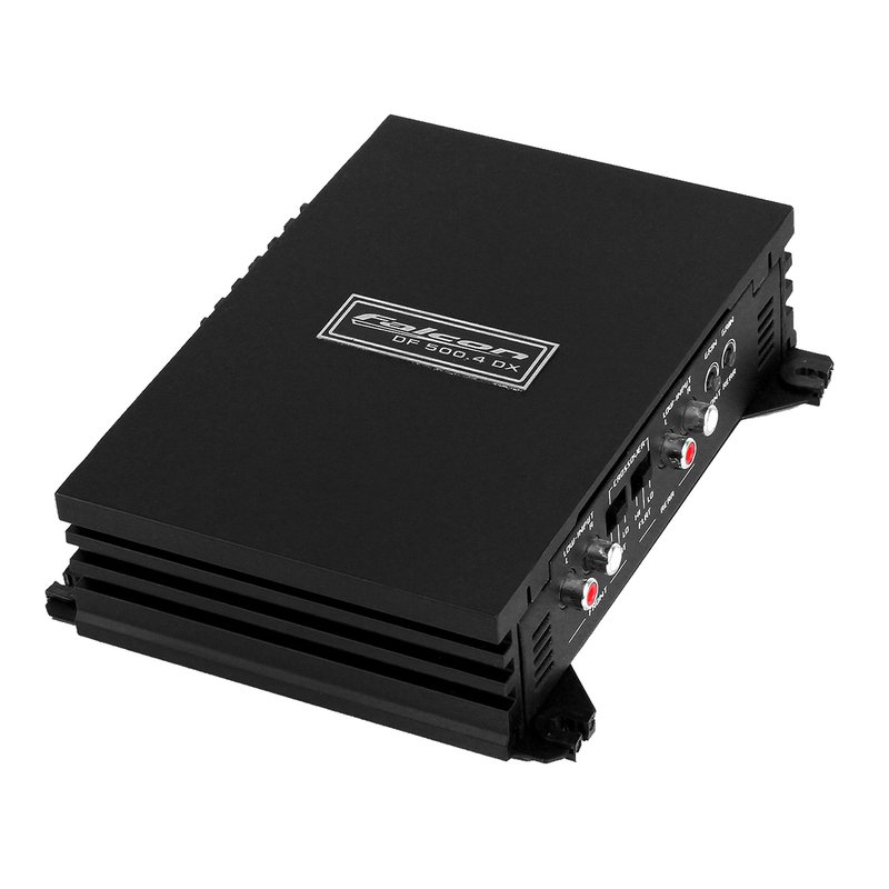 amplificador 500w rms 4 canais df 500 4 dx falcon 2