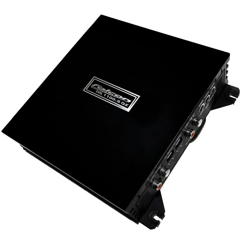 amplificador 750w rms 5 canais hs 1100 5 dx falcon 2