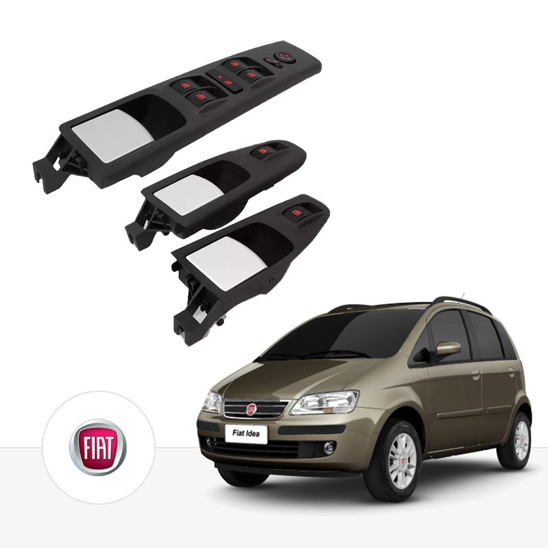 kit vidro eletrico antiesmag idea 2006 a 2016 traseiro tragial
