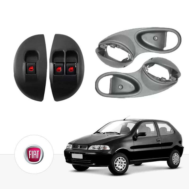 kit vidro eletrico antiesmag palio strada young tragial