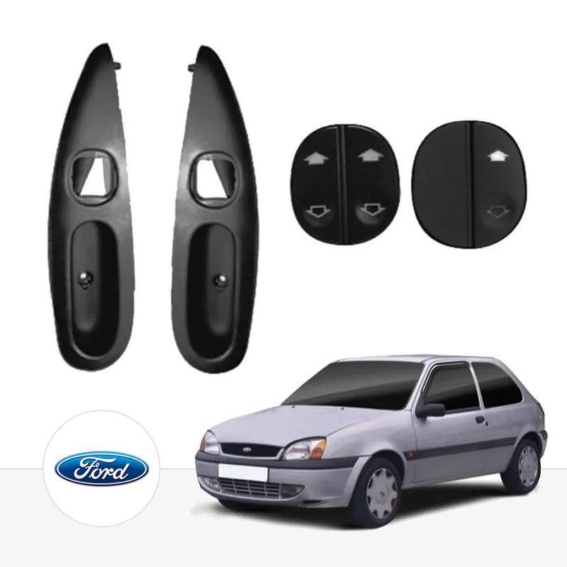 kit vidro eletrico sensoriz fiesta street courier tragial