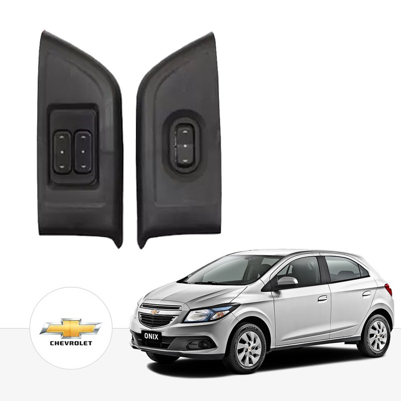 kit vidro eletrico antiesmagamento onix novo prisma ate 2015 dianteiro tragial