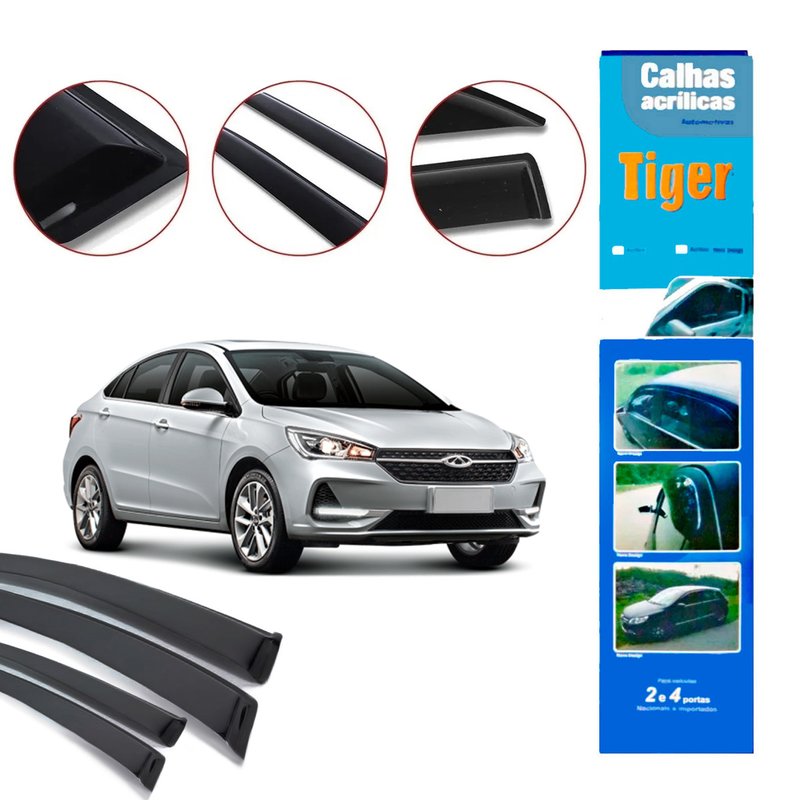 calha de chuva automotiva arrizo 5 2019 acima c3285 tiger