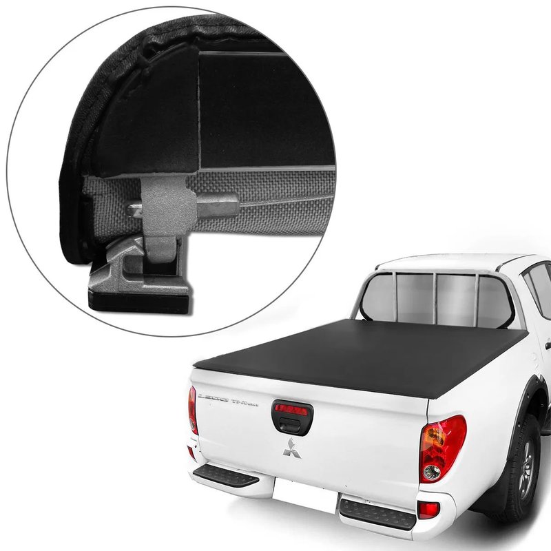 lona capota maritima l200 triton xb 2012 a 2018 com grade flash force lff927 flash cover