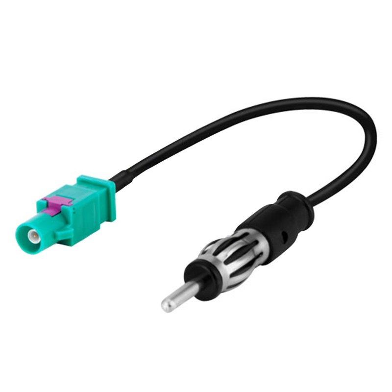 cabo adaptador fakra macho x plug din radio convencional ca500