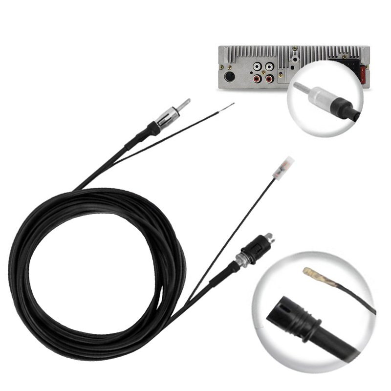 extensao antena raku x plug din radio universal