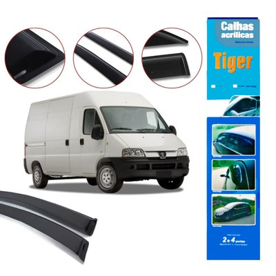 calha de chuva automotiva boxer 2 portas pg2176 tiger