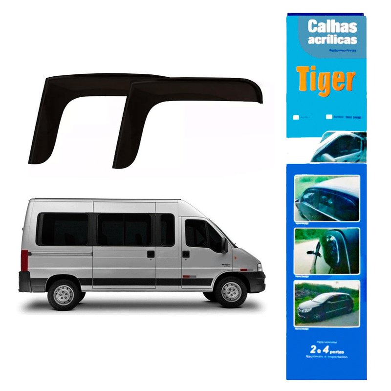 calha de chuva automotiva ducato 2 portas l ft0776 tiger