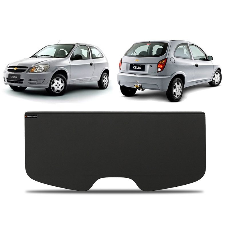 tampao celta 2 portas simples liso frente com carro