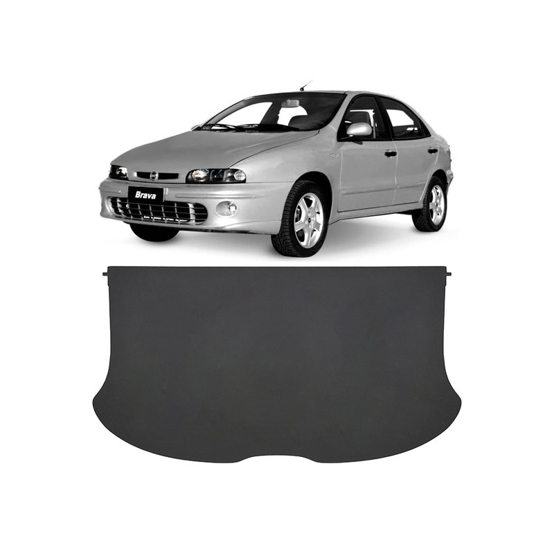 tampao brava simples liso frente com carro