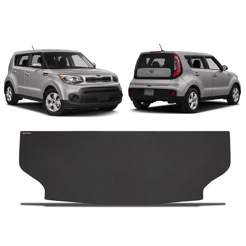 tampao kia soul simples liso frente com carro