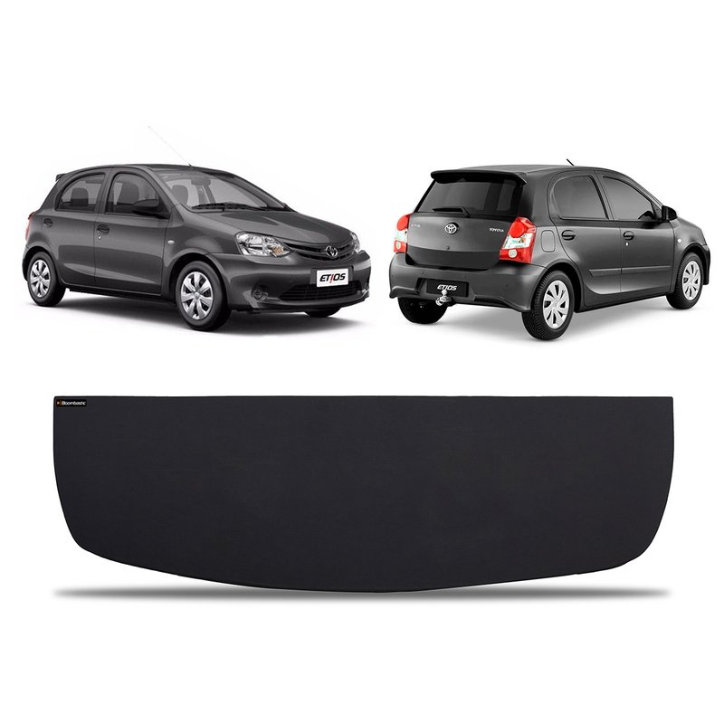 tampao etios hatch simples liso frente com carro