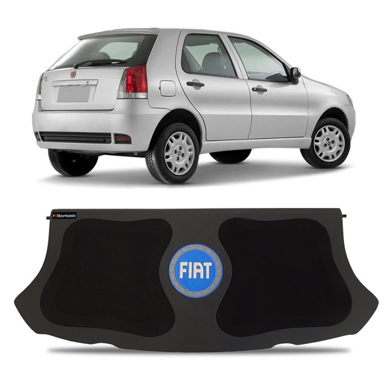tampao bagagito porta malas fiat palio 2004 a 2006 mk1 f3 para 02 6x9 cinza escuro