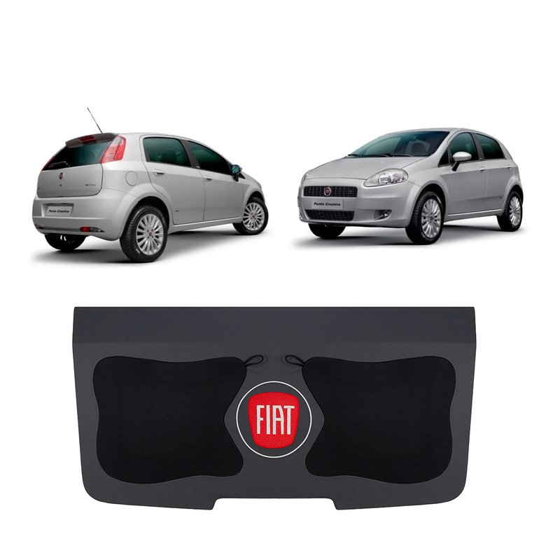 tampao bagagito porta malas fiat punto 2005 a 2020 para 02 6x9