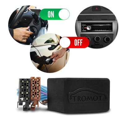modulo radio liga e desliga som com battery saver tso03 tromot