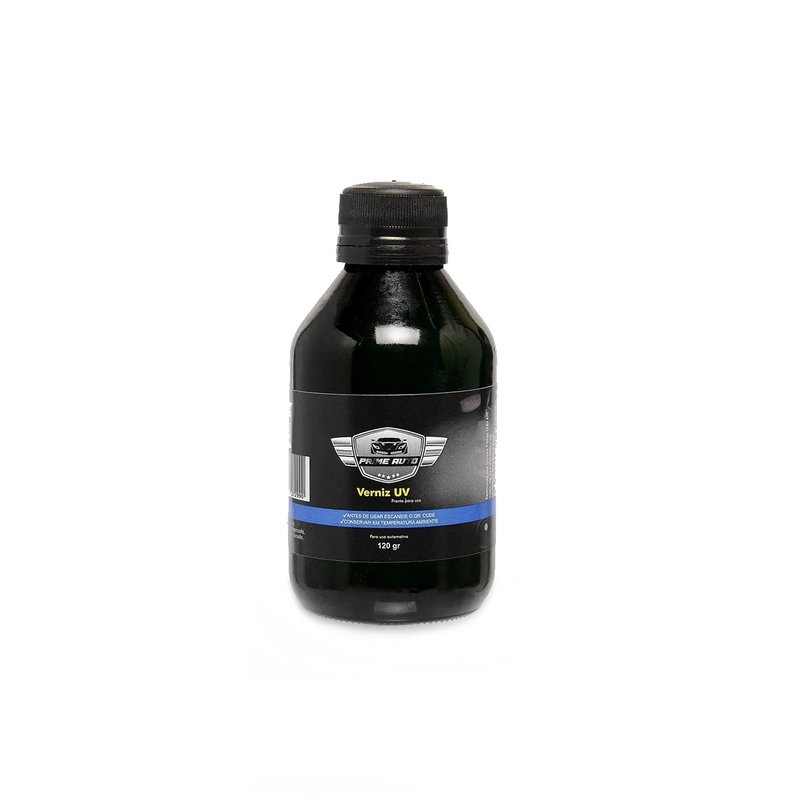 verniz uv polimero para farol 120ml prime auto