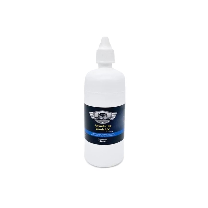 ativador verniz uv polimero para farol 120ml prime auto