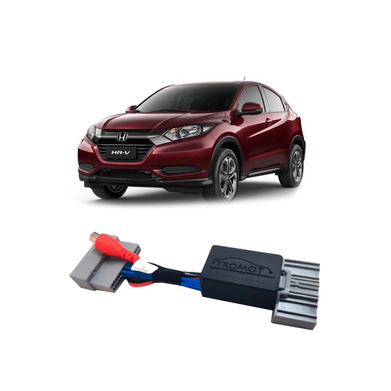 interface desbloqueio para camera de re honda hr v lx tcr05 tromot