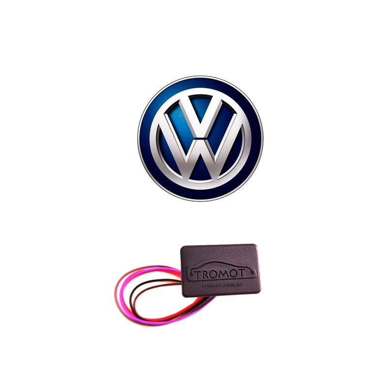 acionador de farol baixo e lanterna para volkswagen 2017 acima trl09 tromot