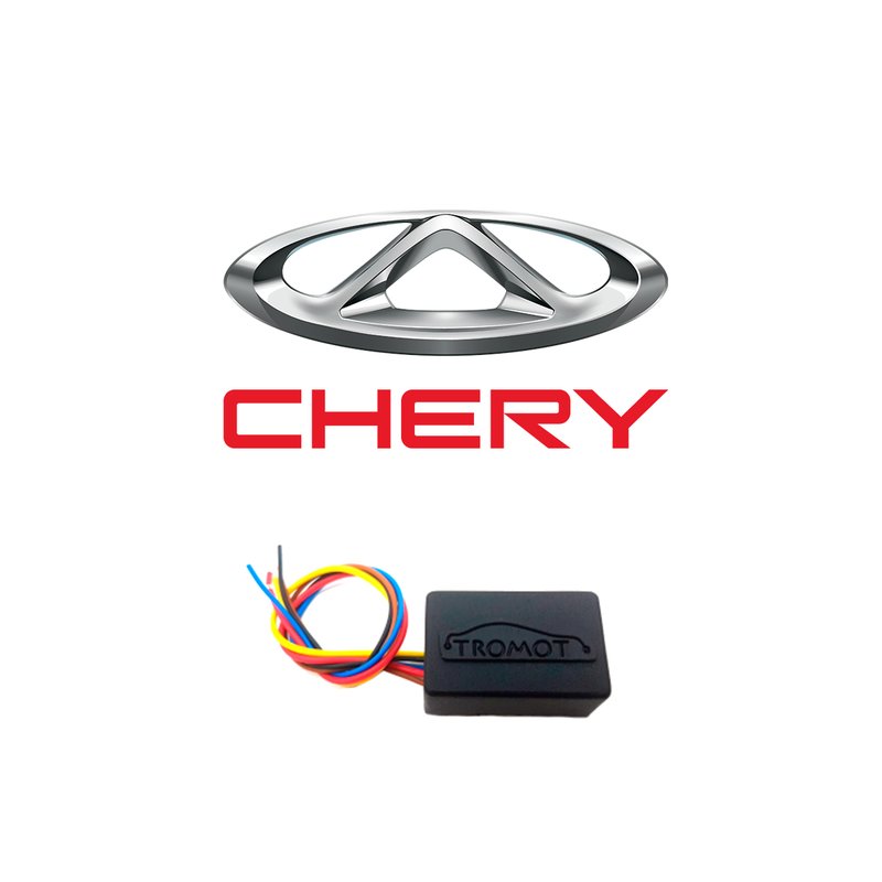 acionador de farol baixo e lanterna para chery trl07 tromot