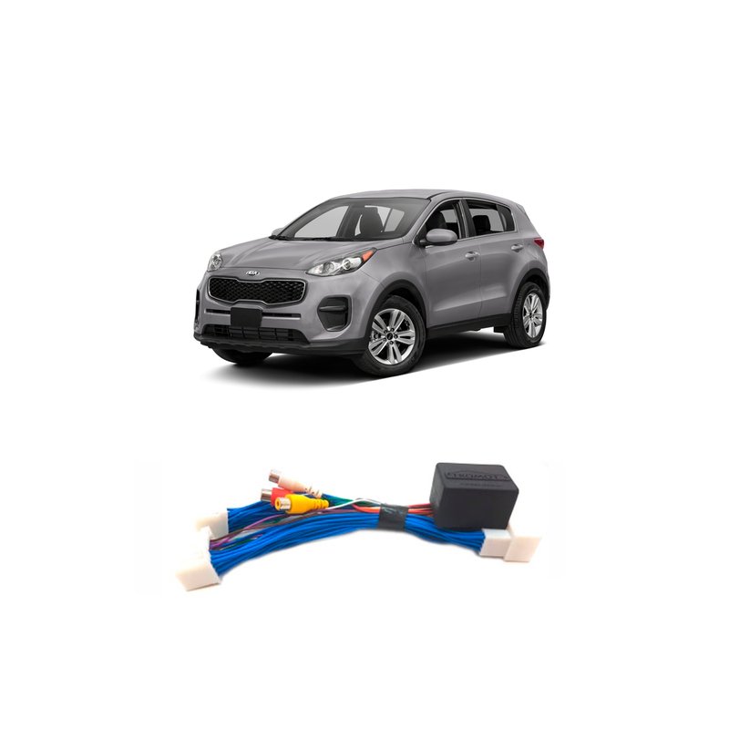 interface desbloqueio de video ttk01 kia sportage 2017 tromot