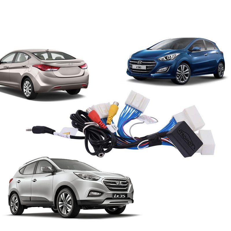 desbloqueio com entrada av para hyundai elantra i30 ix35