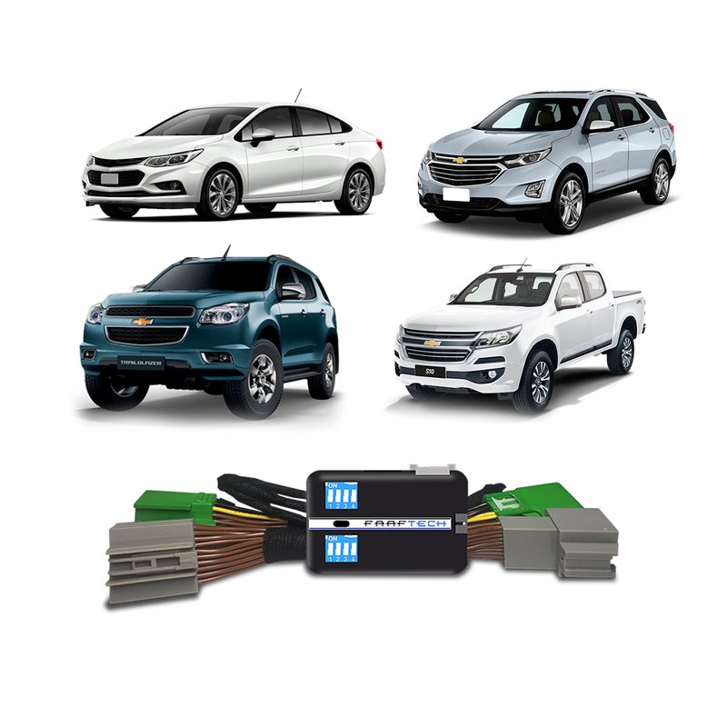 interface para desbloqueio de video chevrolet cruze trailblazer equinox s10 ft vf gm3 mylink faaftech