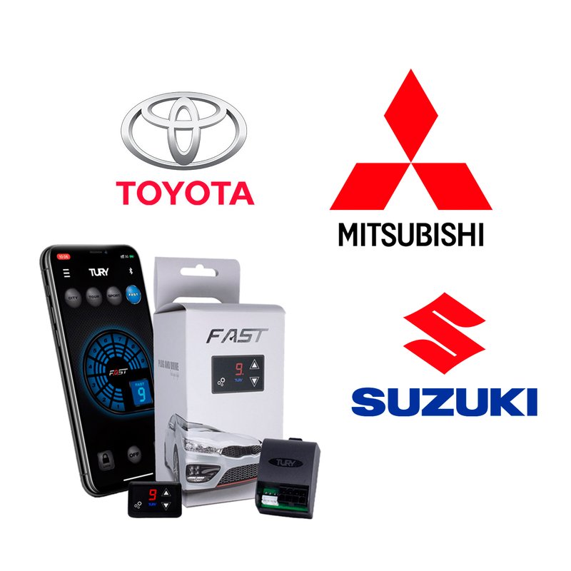 modulo de aceleracao bluetooth mitsubishi pajero sport l200 suzuki grand vitara s cross vitara toyota sw4 prado hilux fast 2 0d tury