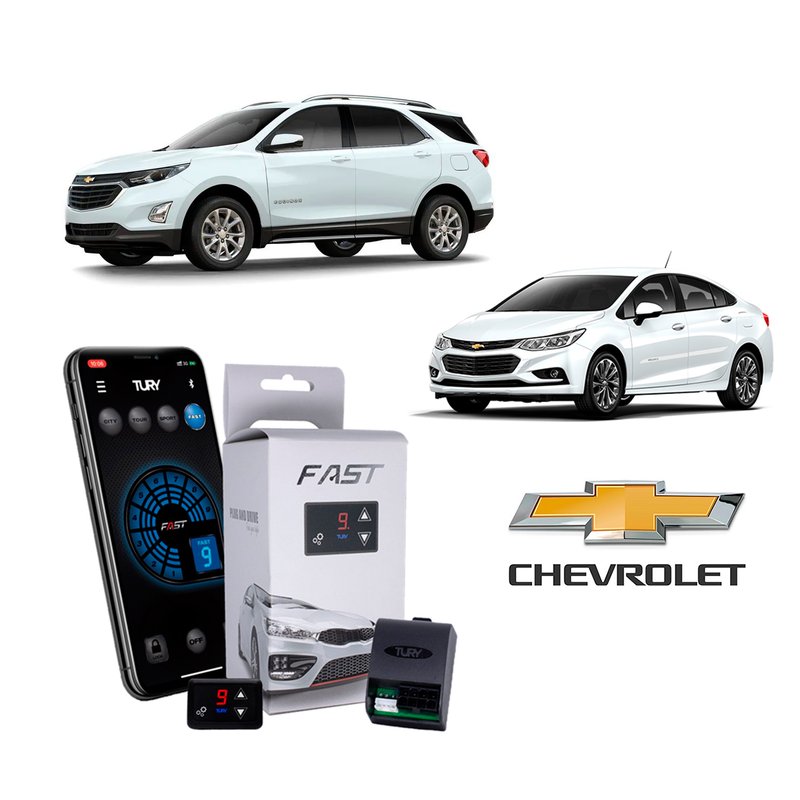 modulo de aceleracao bluetooth gm chevrolet cruze equinox fast 2 0m tury