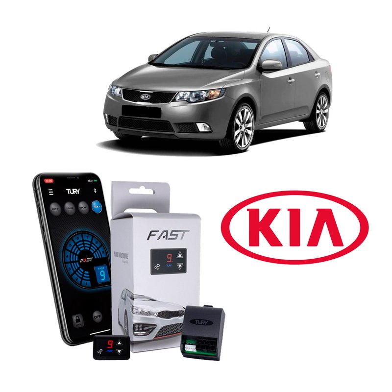 modulo de aceleracao bluetooth kia cerato 2009 a 2012 fast 2 0ae tury