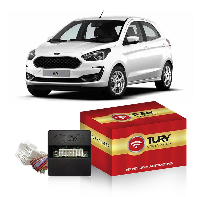 modulo vidro eletrico pro 2 36 cc ford ka 2019 acima tury