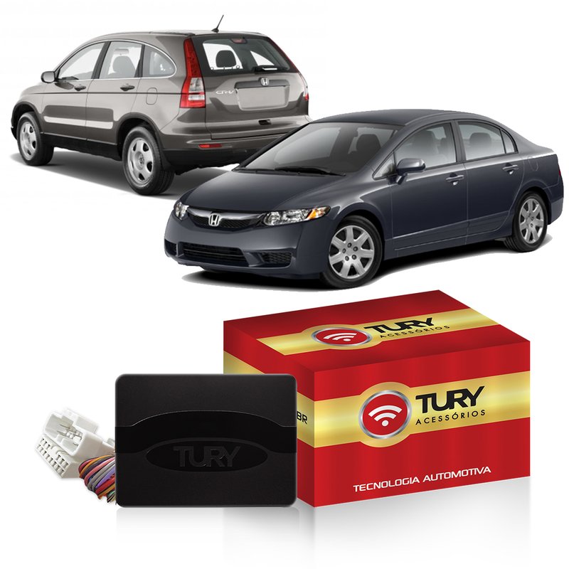 modulo vidro eletrico pro 4 23 a honda civic crv 2008 a 2011 tury