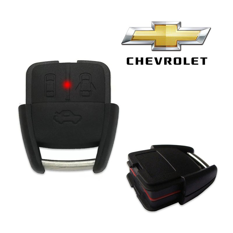 chave alarme universal positron chevrolet 3 botoes sem lamina gm730 wr