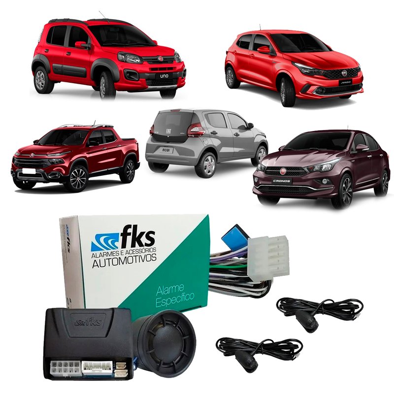 alarme automotivo especifico fiat 2016 acima fki505can fks