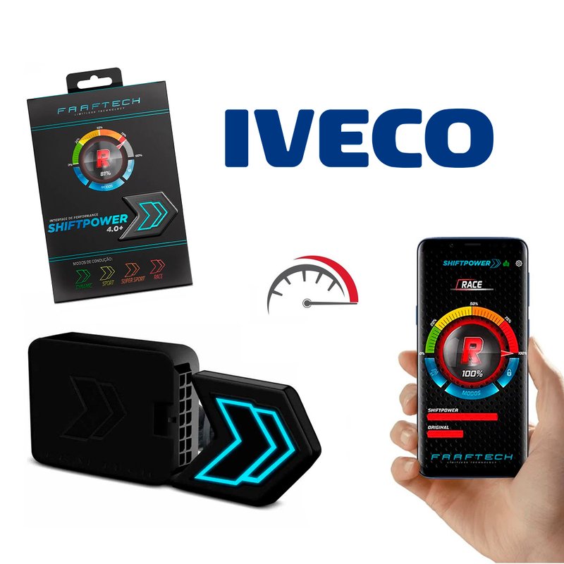 modulo acelerador pedal iveco