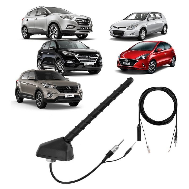 antena de teto extensao caneca hyundai amplificada an092