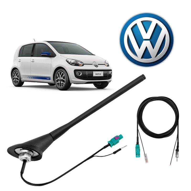 antena de teto extensao fakra volkswagen up amplificada an088