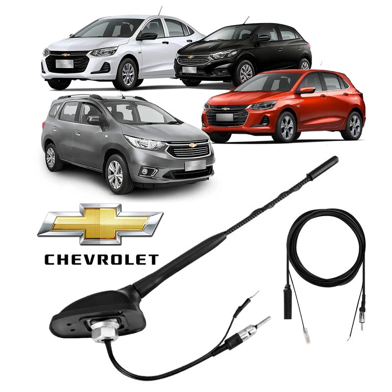 antena de teto extensao caneca chevrolet mylink 02 amplificada an084