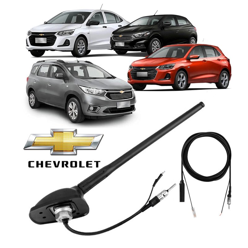 antena de teto extensao caneca chevrolet mylink 02 amplificada an086