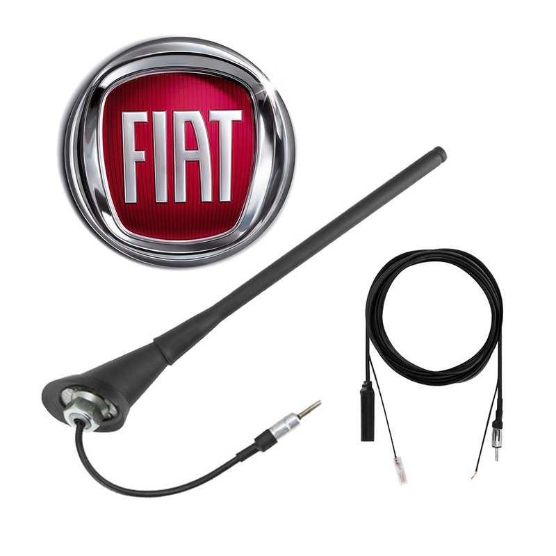 antena de teto extensao caneca original fiat amplificada an073