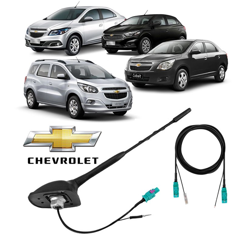 antena de teto extensao fakra chevrolet mylink 01 amplificada an080