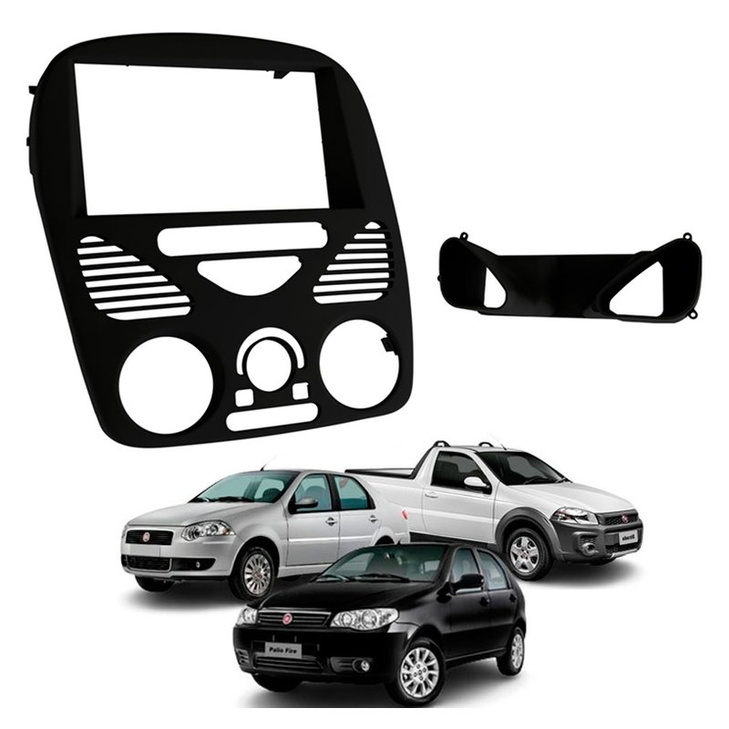 moldura 2 din fiat palio g2 siena 1 0 strada 1 4 mpi fire 2002 2014 fiamon 4253