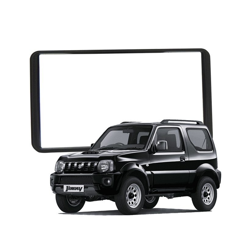 moldura 2 din suzuki jimny padrao japones fiamon