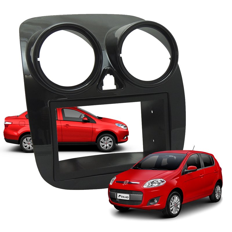 oldura 2 din fiat novo palio 2014 a 2017 fiamon 2911